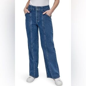 And Now This seamfront jeans